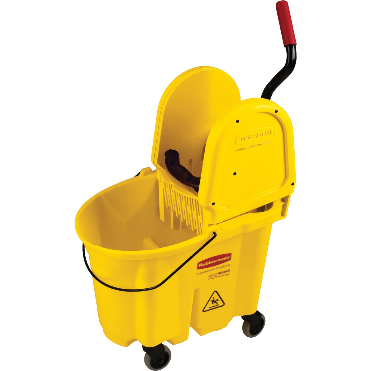 Rubbermaid Commercial WaveBrake Down Press Combo Mop Bucket