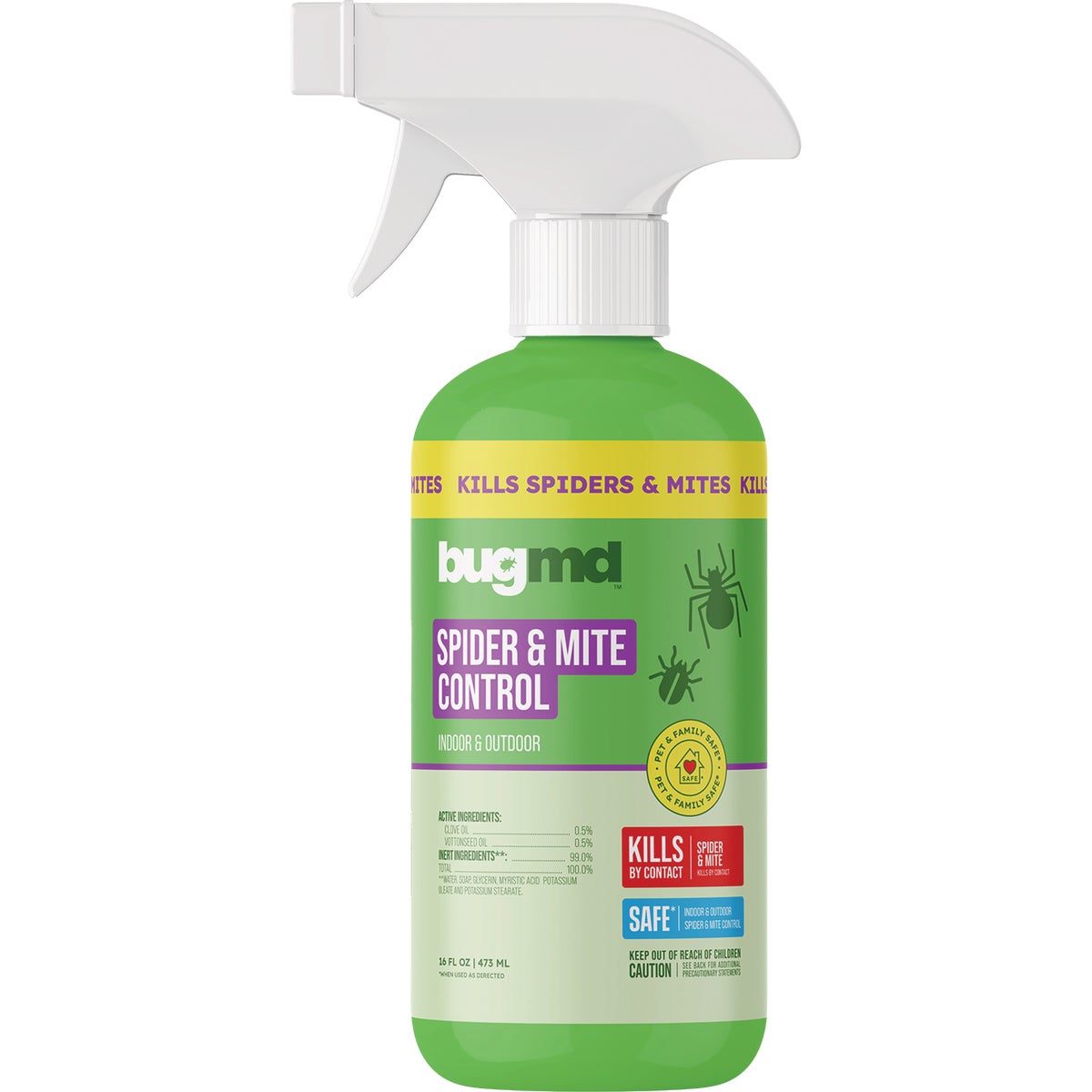 BugMD 16 Oz. Trigger Spray Spider & Mite Control Insect Repellent