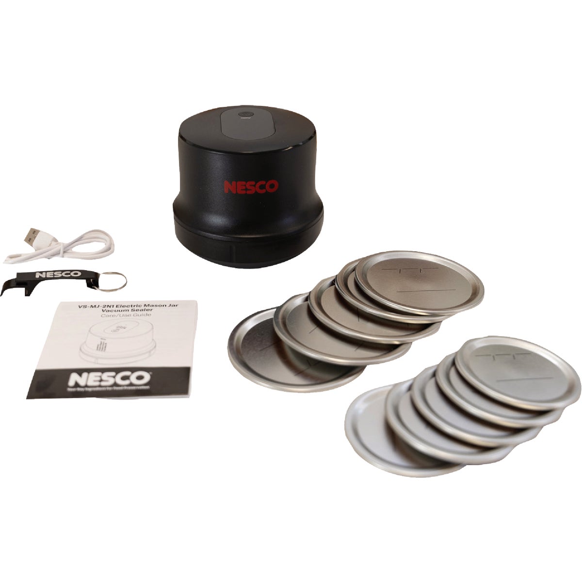 Nesco 2-In-1 Electric Mason Jar Vacuum Sealer