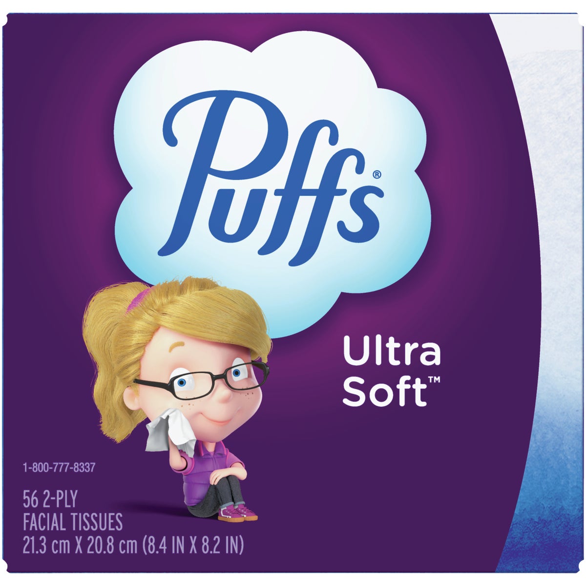 Puffs Ultra Soft Non-Lotion Facial Tissue (56-Count)