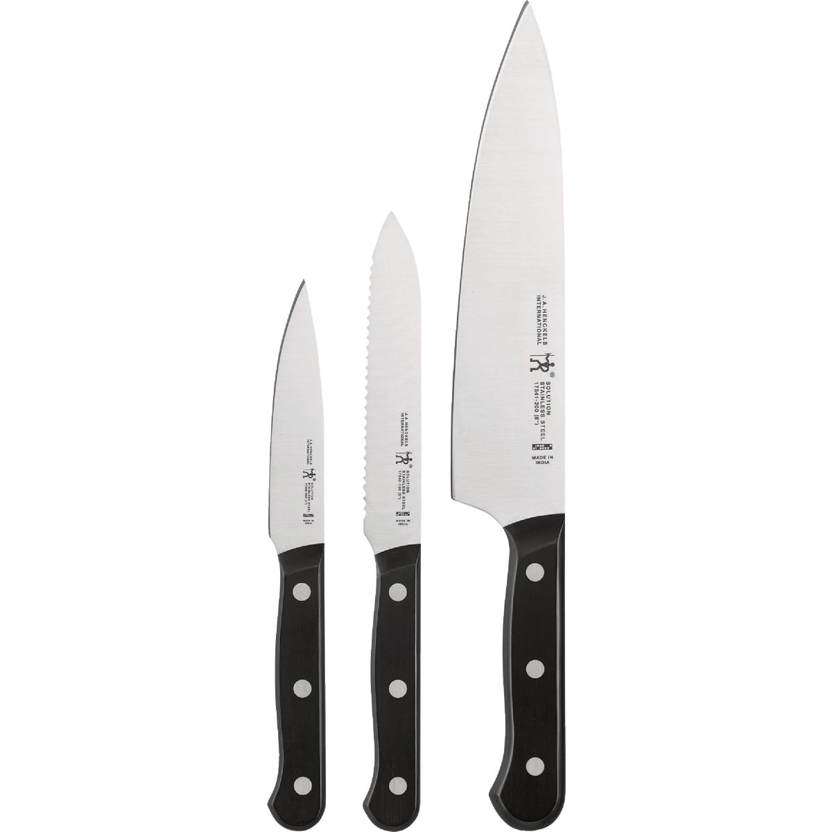 J. A. Henckels International Solution Chef Knife Set (3-Piece)