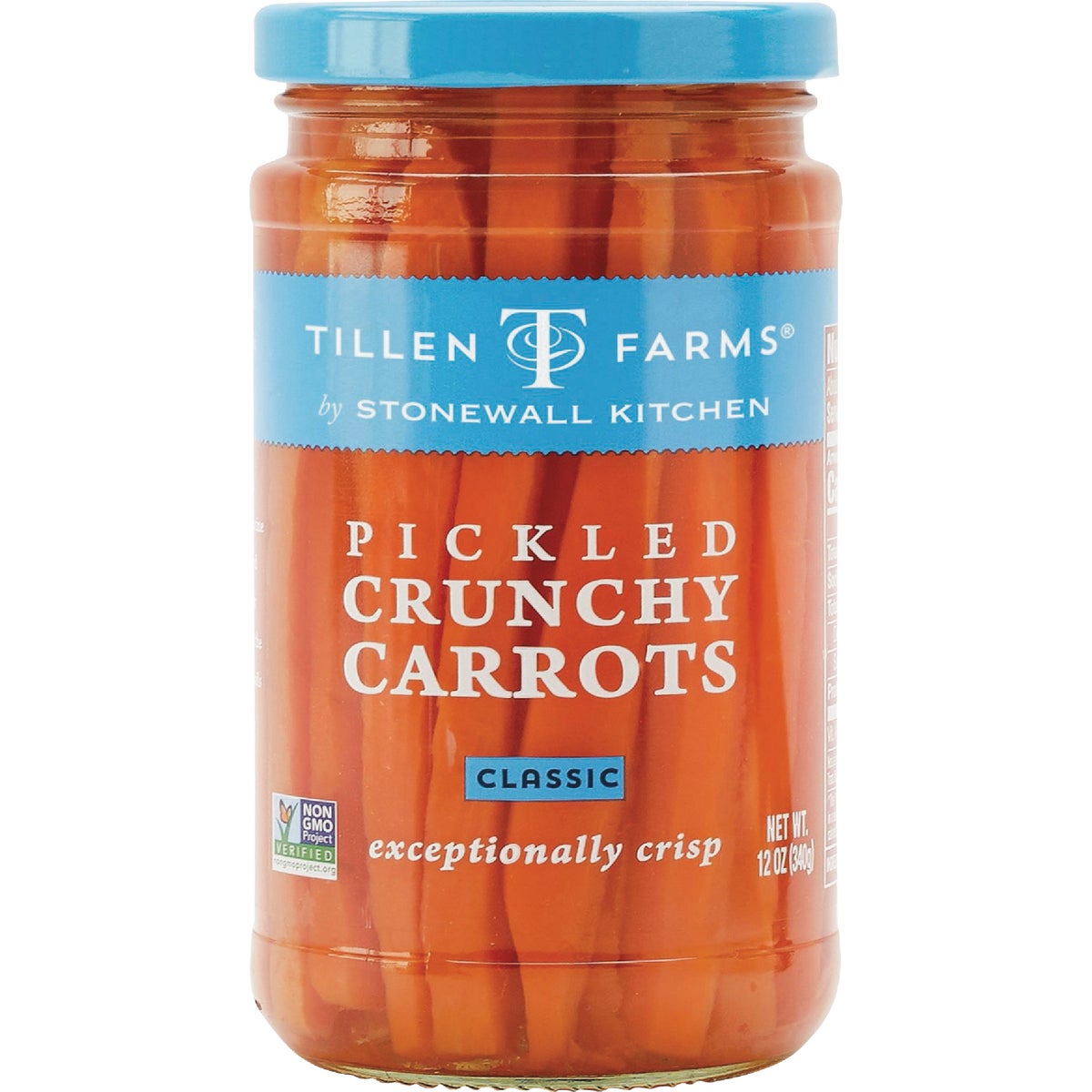 Tillen Farms 12 Oz. Pickled Crunchy Carrots
