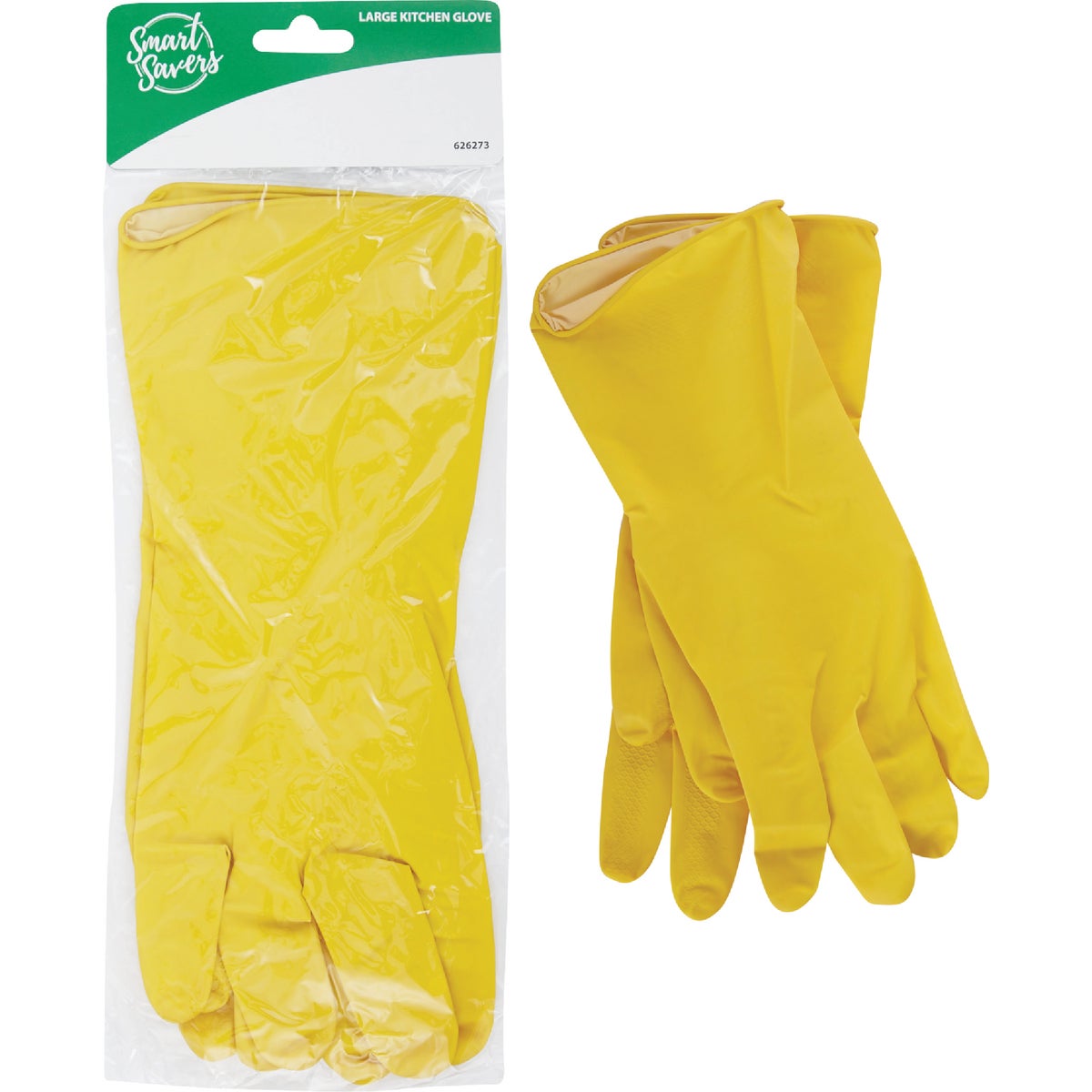 Smart Savers Large Kitchen Rubber Glove