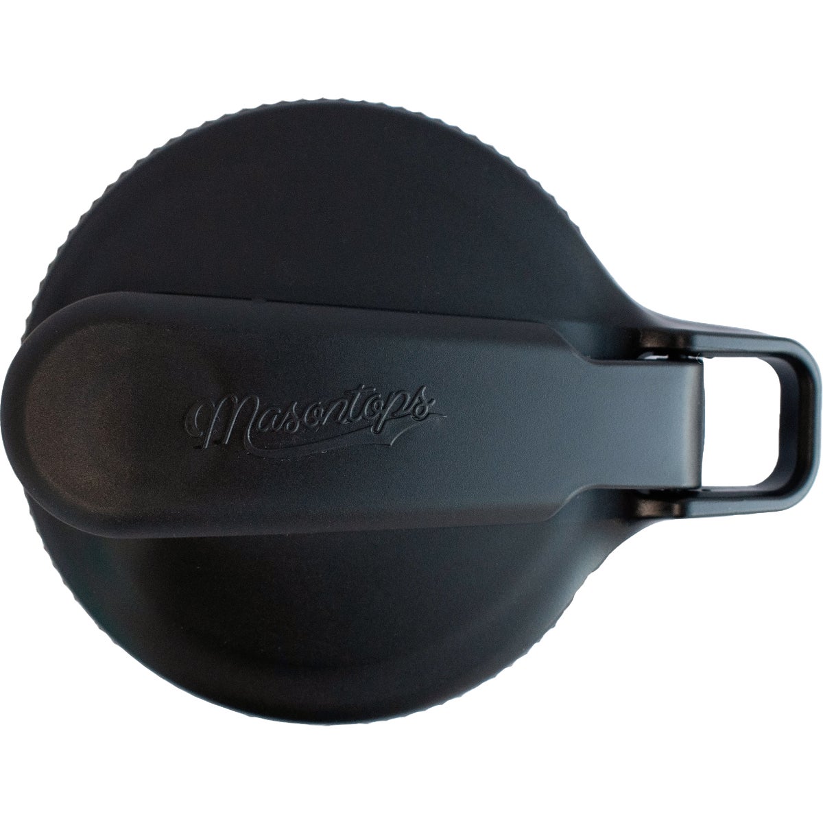 Masontops Multi Top Regular Mouth Flip Cap Lid, Black