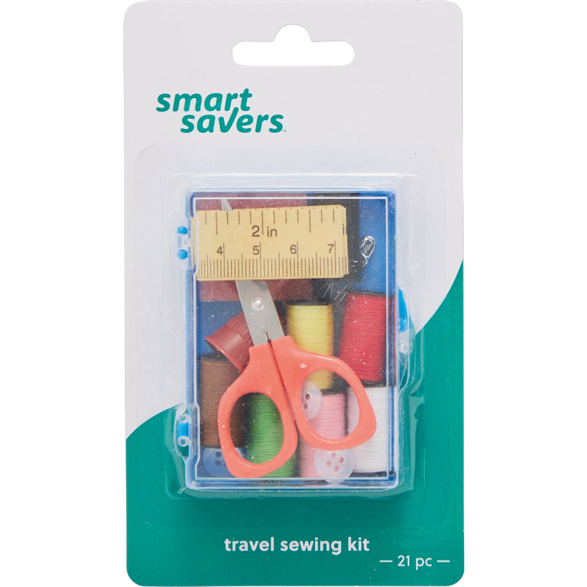 Smart Savers 21-Piece Travel Sewing Kit