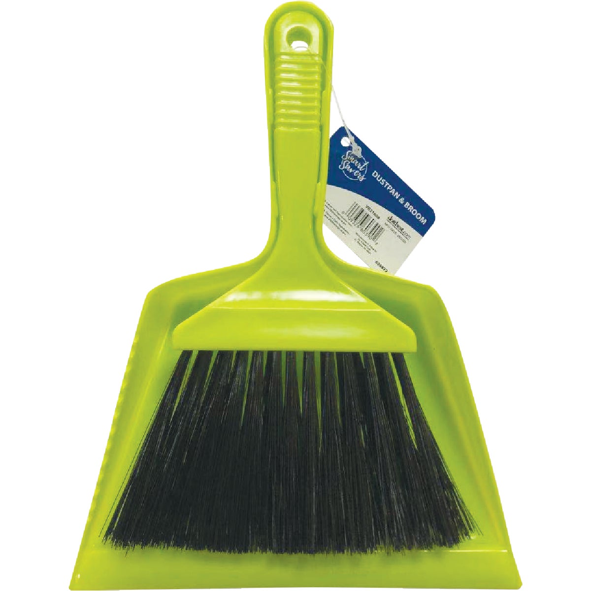 Smart Savers Whisk Broom With Dust Pan