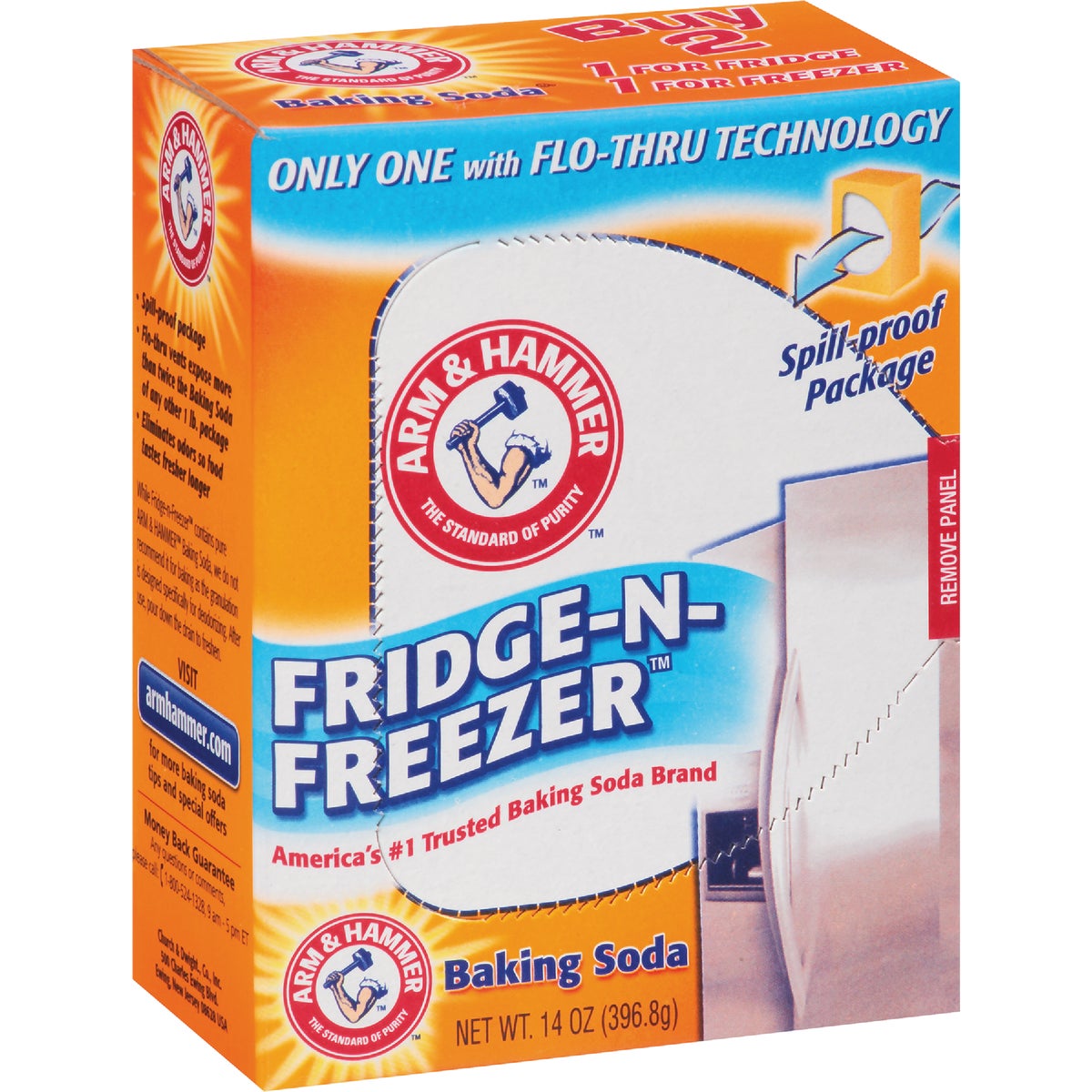 Arm & Hammer Fridge-N-Freezer 14 Oz. Baking Soda