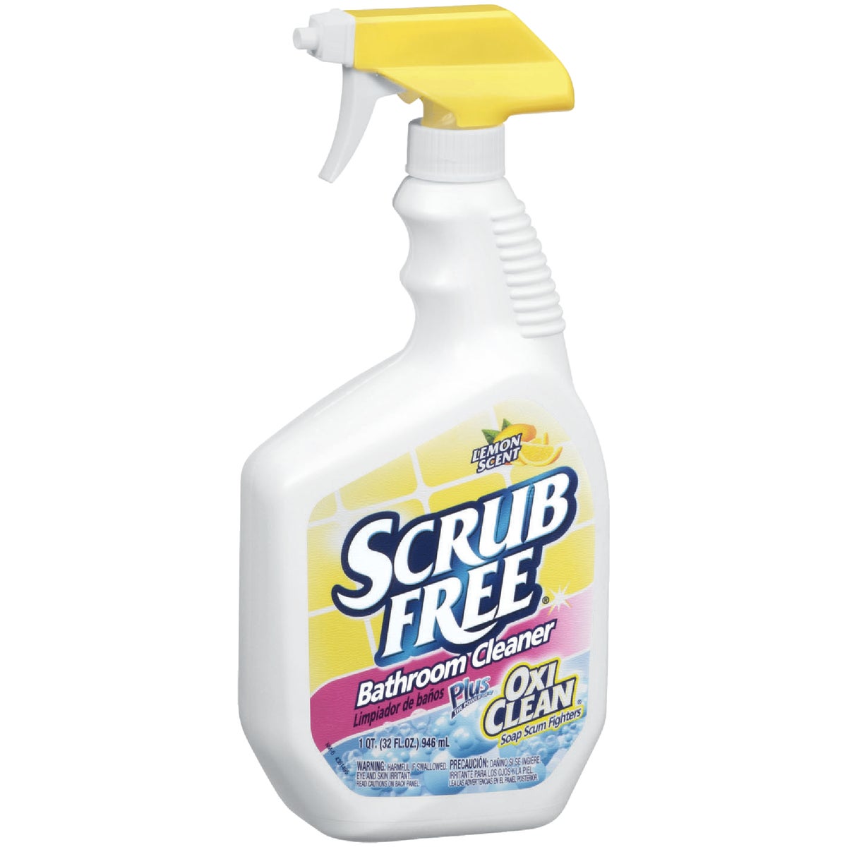 Scrub Free Bathroom Cleaner Plus Oxi Clean