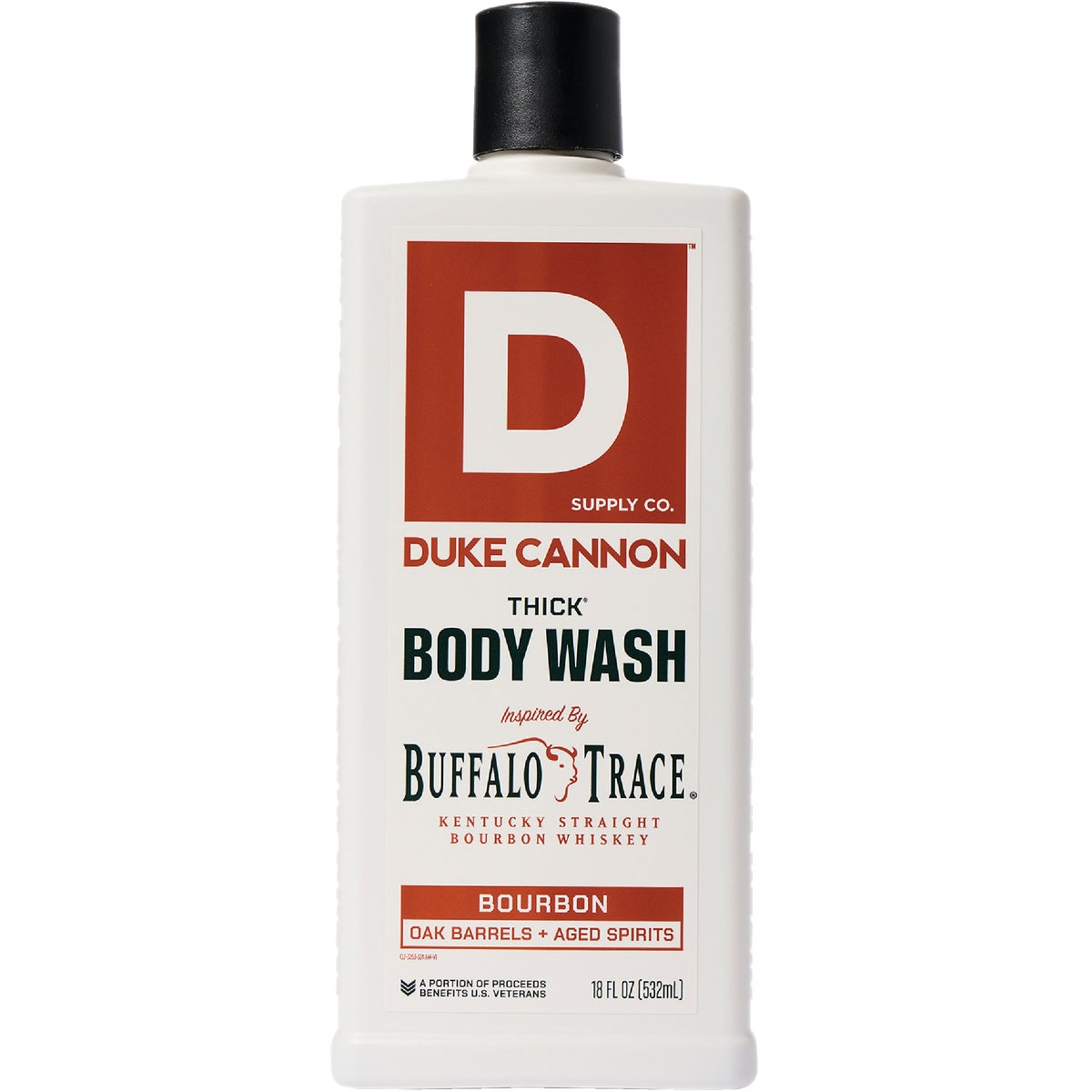 Duke Cannon 17.5 Oz. Bourbon Oak Barrell Thick High Viscosity Body Wash