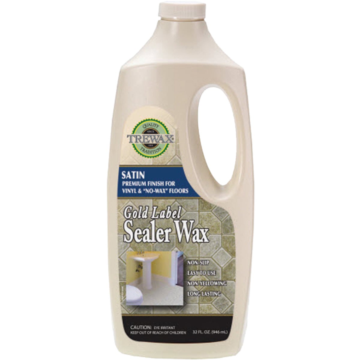 Trewax Gold Label Satin Finish Floor Sealer Wax