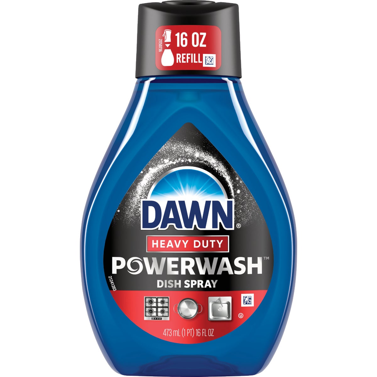 Dawn 16 Oz. Powerwash Heavy Duty Dish Spray All-Purpose Cleaner and Degreaser Refill