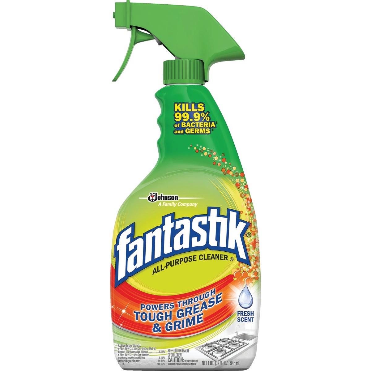 Fantastik Scrubbing Bubbles 32 Oz. All-Purpose Cleaner Antibacterial
