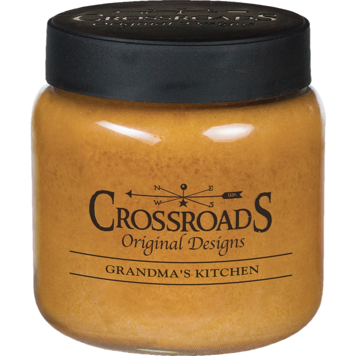 Crossroads Original Designs 16 Oz. Jar Candle, Grandma's Kitchen