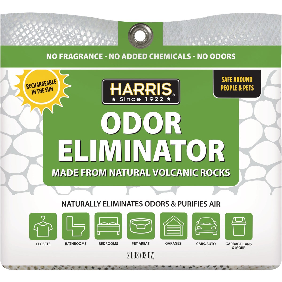 Harris 32 Oz. Odor Eliminator Natural Volcanic Rocks