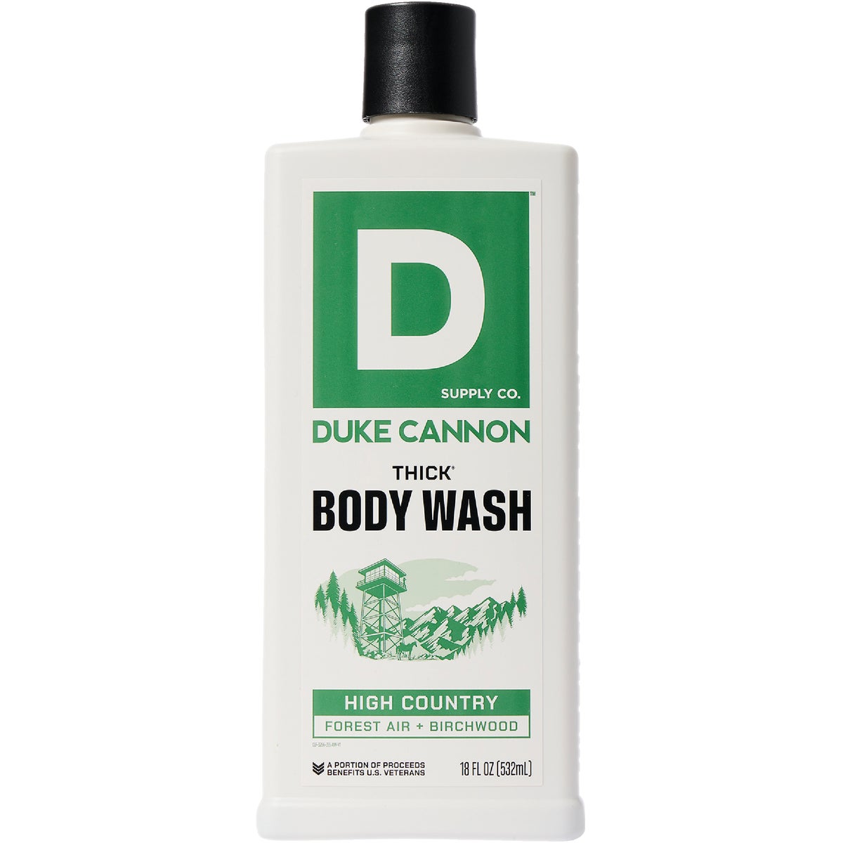 Duke Cannon 17.5 Oz. High Country Thick Liquid Shower Wash