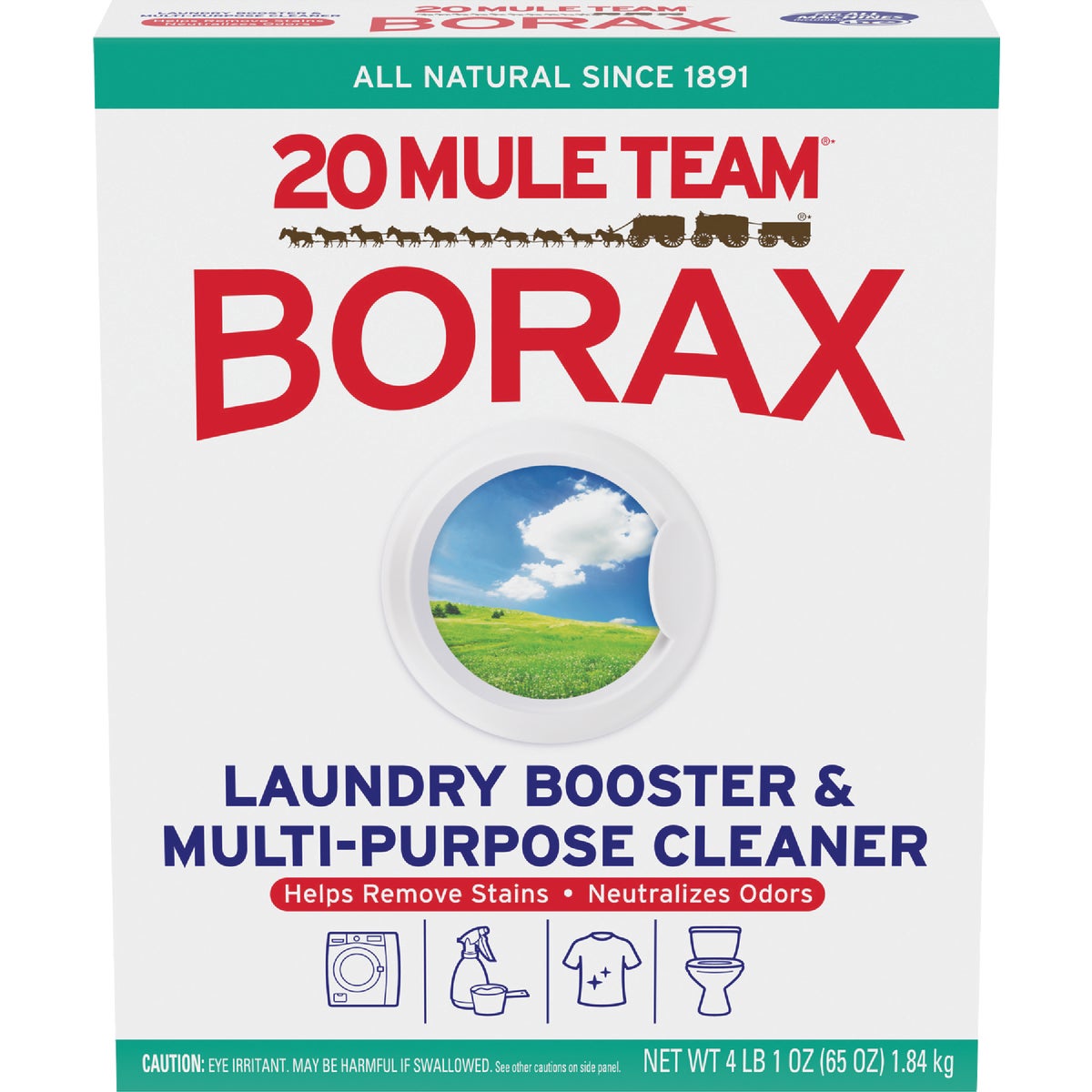 20 Mule-Team Borax Laundry Booster