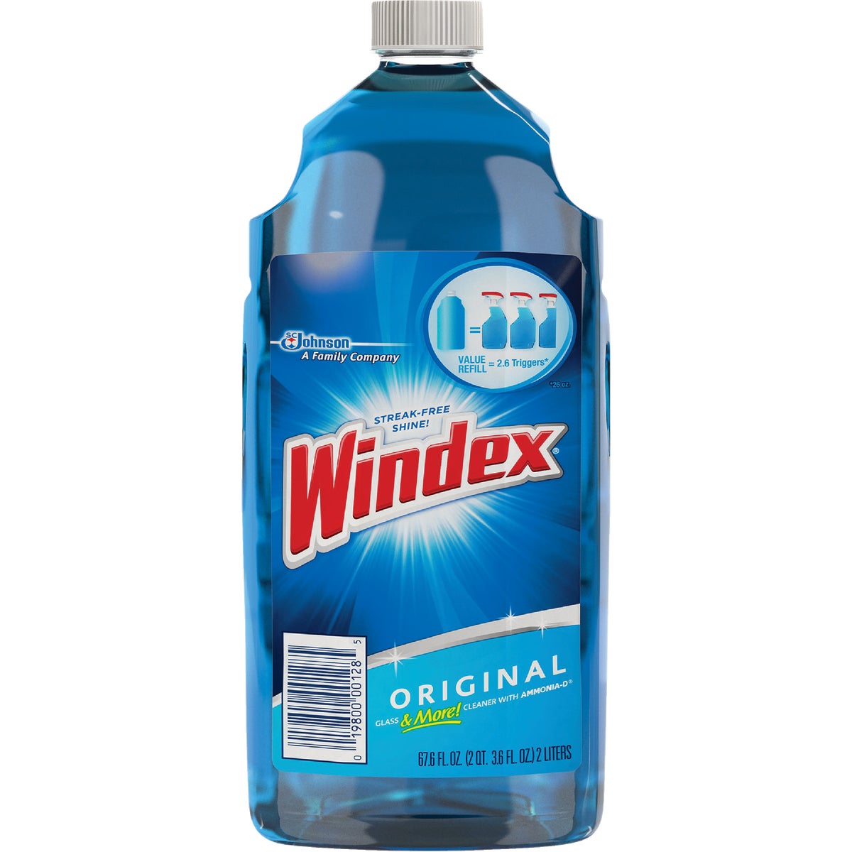 Windex 67 Oz. Original Glass Cleaner Refill