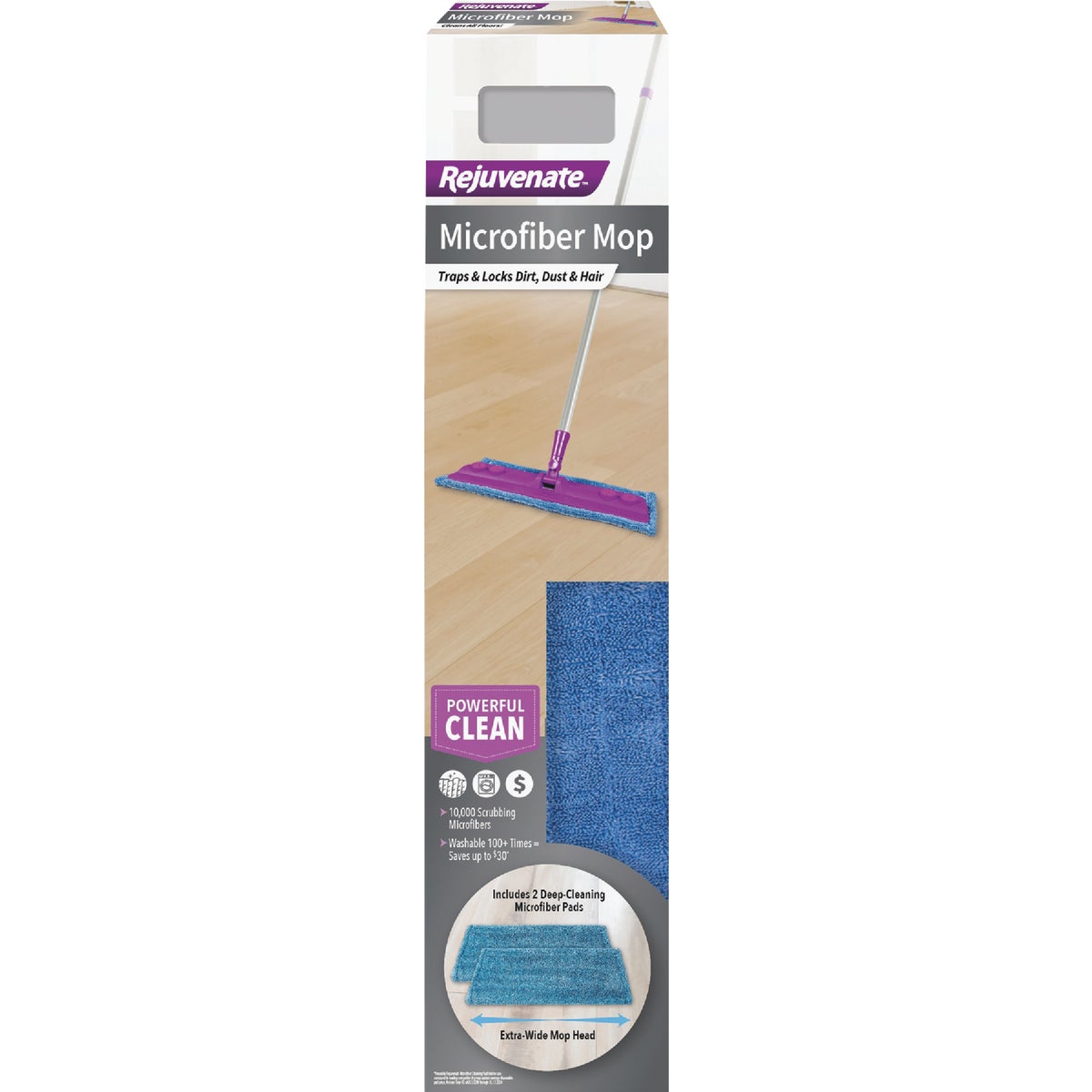 Rejuvenate Microfiber Floor Mop Kit