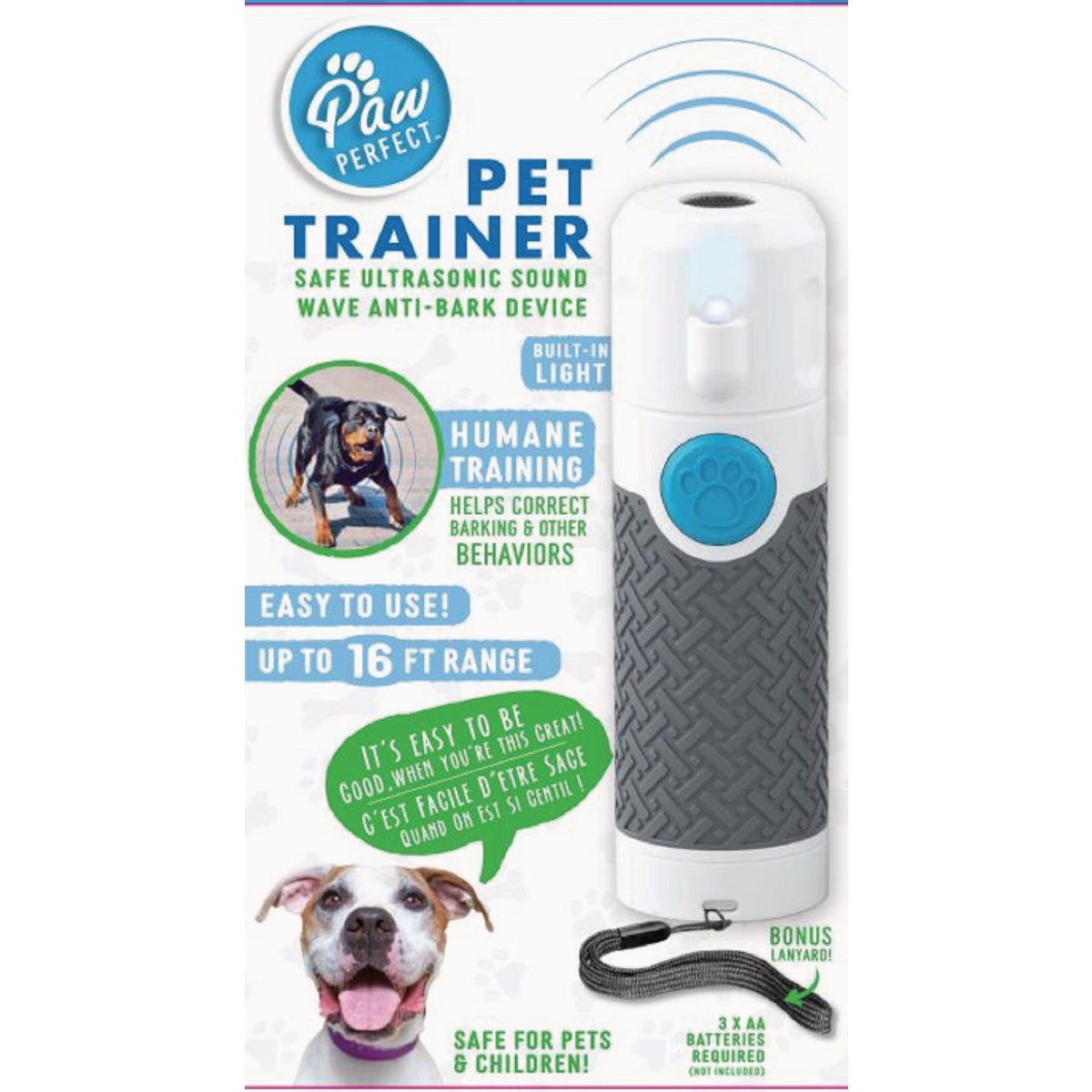 Bell+Howell Paw Perfect Anti-Bark Pet Trainer