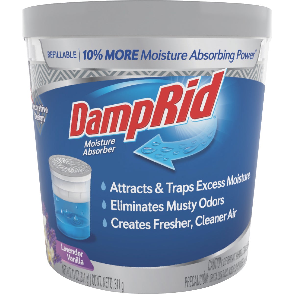 DampRid 11 Oz. Lavender Vanilla Moisture Absorber