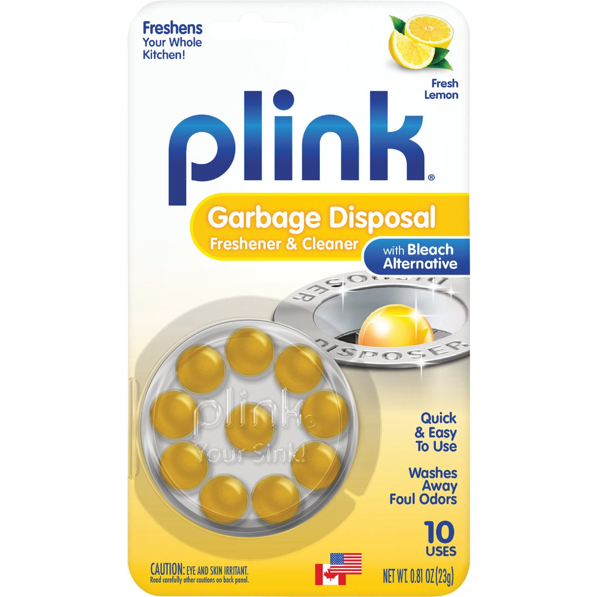 Plink Garbage Disposer Cleaner & Deodorizer (10-Count)