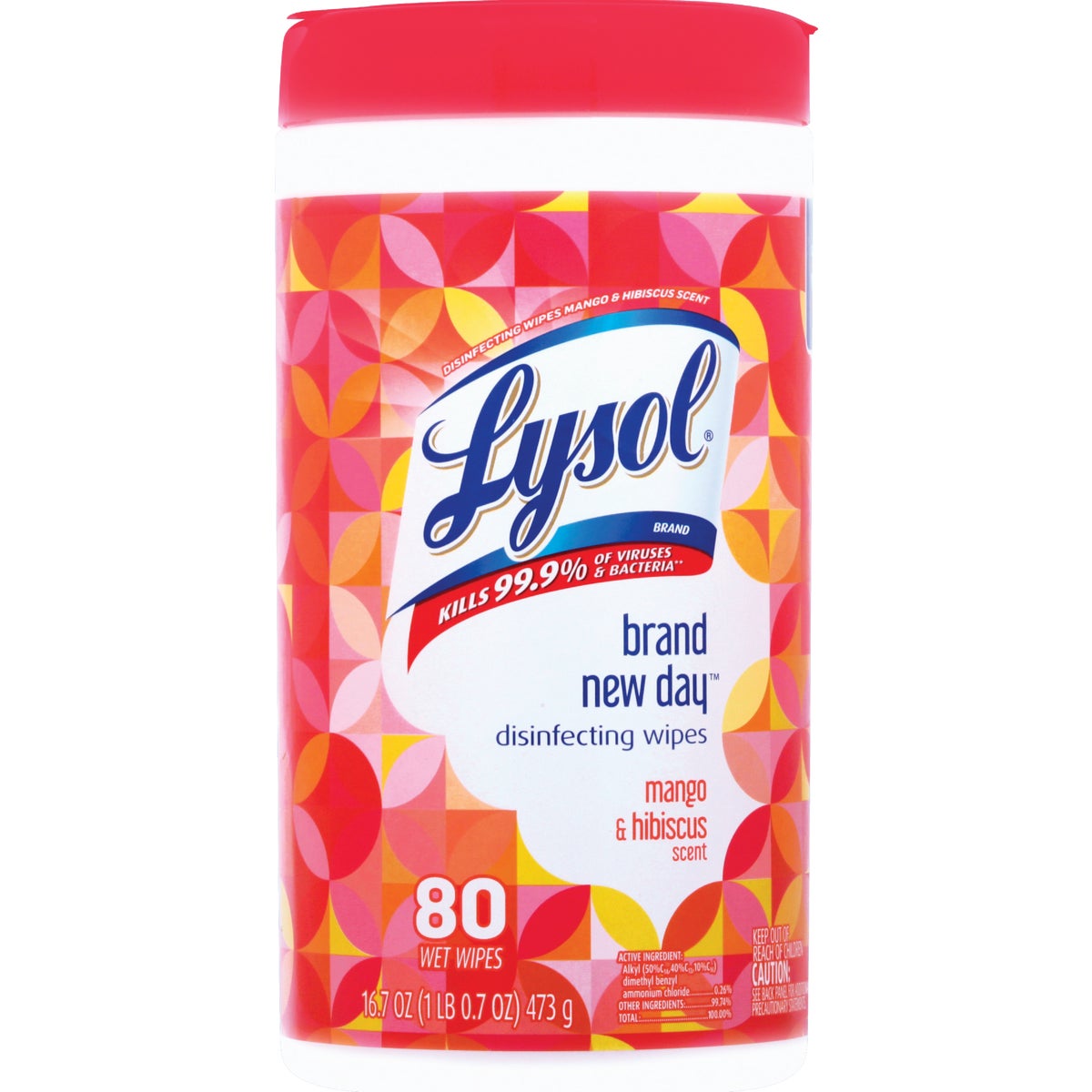 Lysol Mango & Hibiscus Disinfecting Wipes (80-Count)