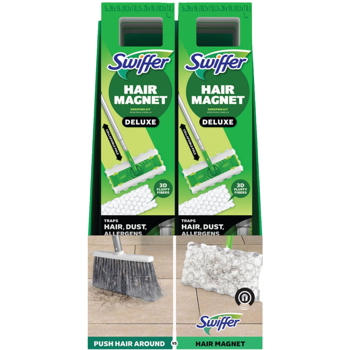 Swiffer Hair Magnet Deluxe Mop Display