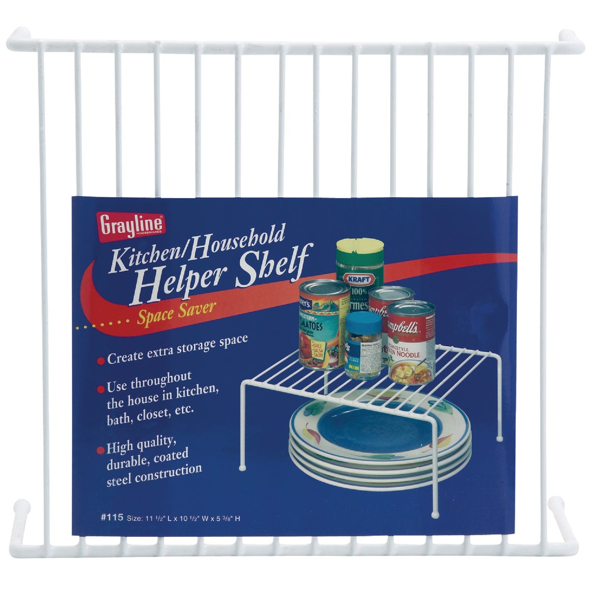 Grayline Kitchen & Household Helper Shelf