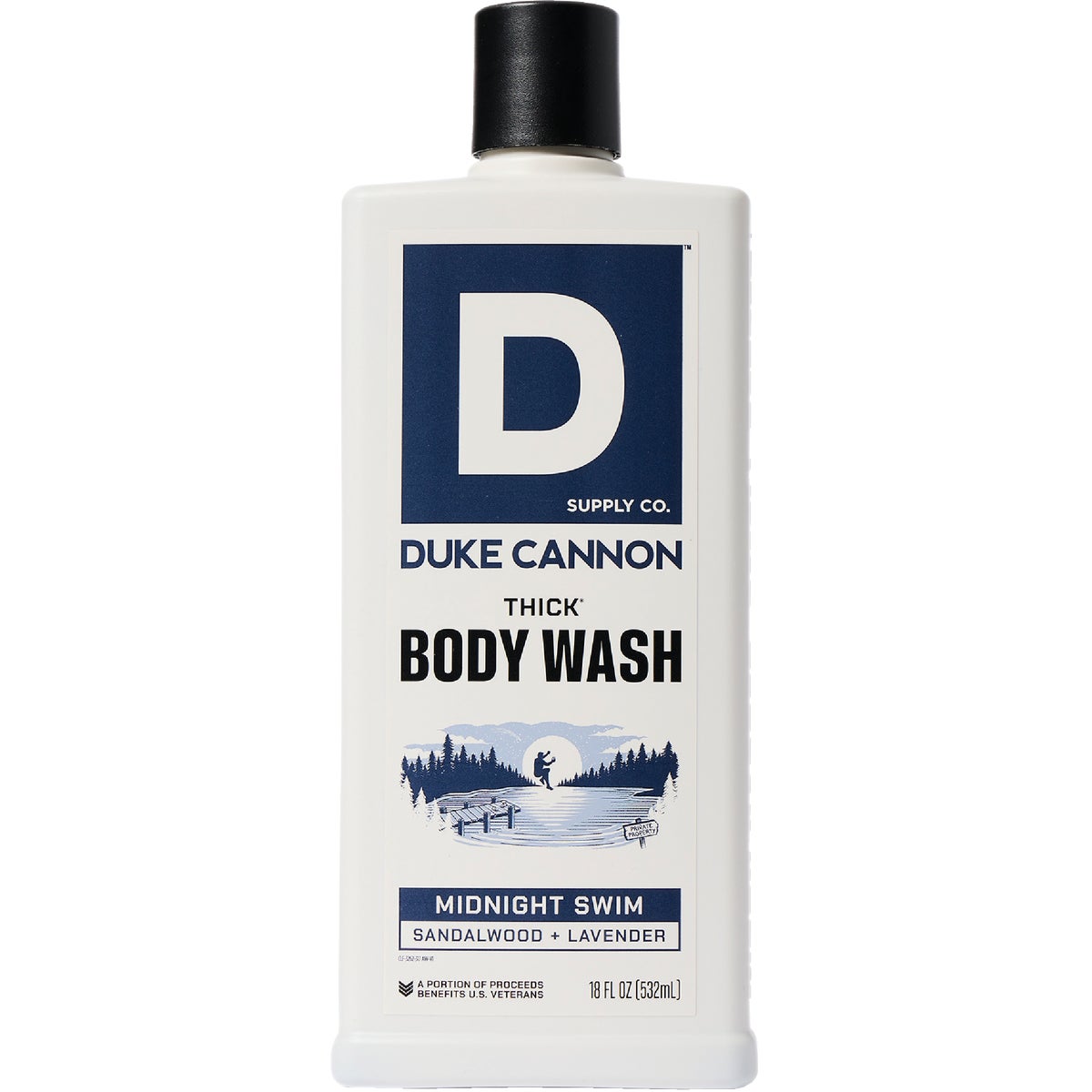 Duke Cannon 17.5 Oz. Midnight Swim Thick Body Wash