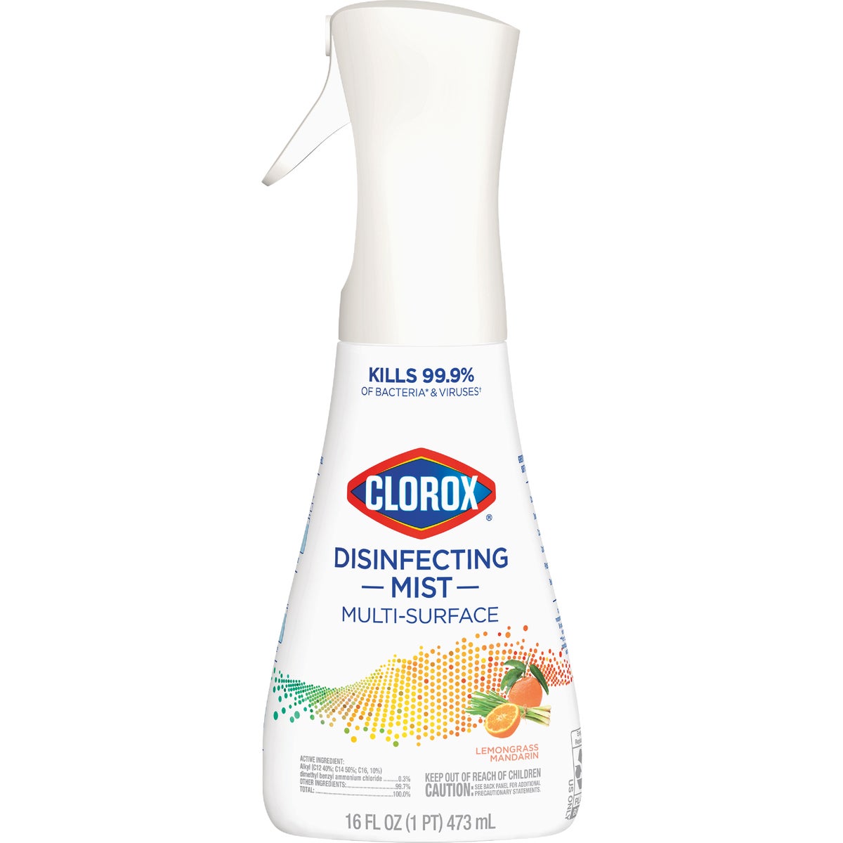 Clorox 16 Oz. Lemongrass Mandarin Disinfecting Cleaner Mist