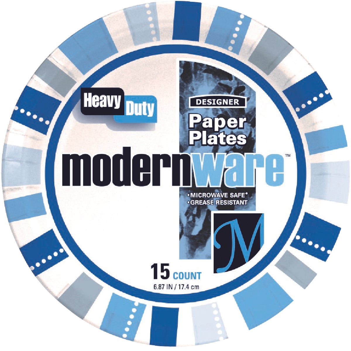 AJM 7 In. ModernWare Paper Plate (15-Count)