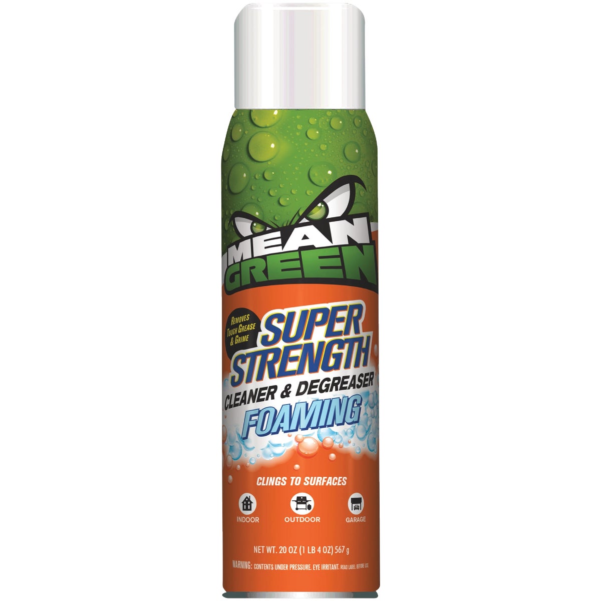 Mean Green 20 Oz. Super Strength Cleaner & Degreaser Foaming Aerosol
