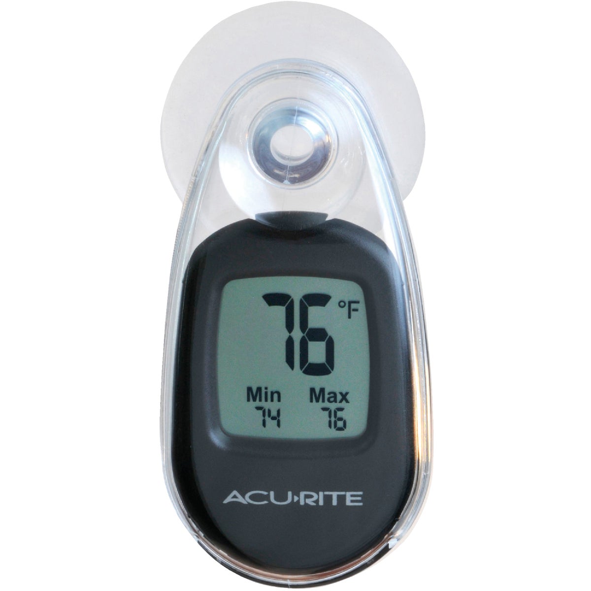 Acu-Rite Suction-Cup Window Indoor & Outdoor Thermometer