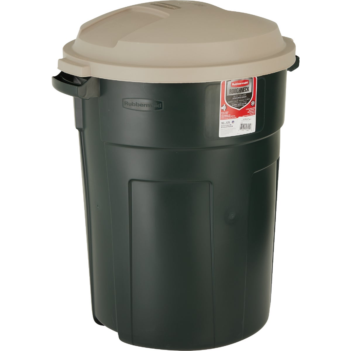 Rubbermaid Roughneck Round Refuse Trash Can