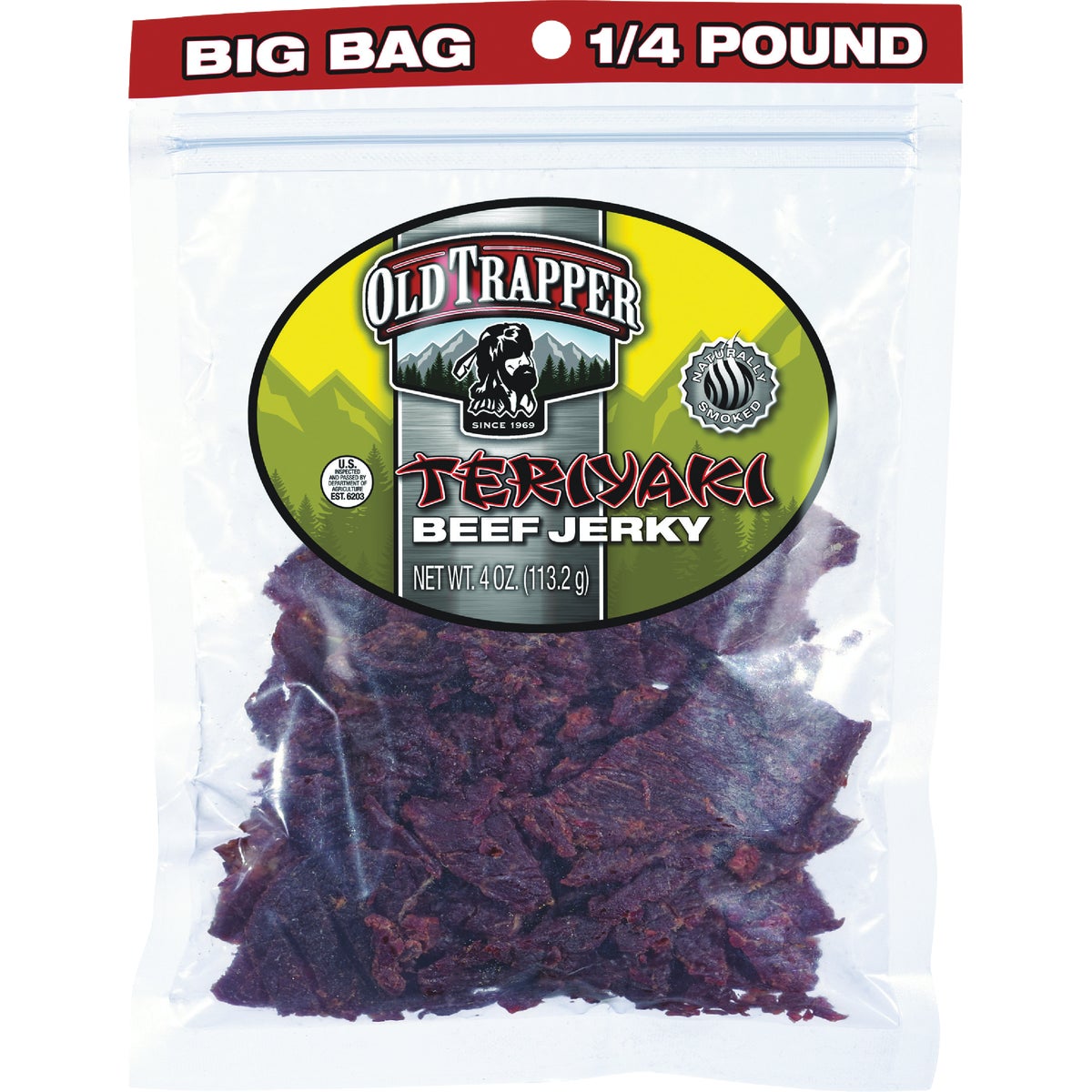 Old Trapper 4 Oz. Teriyaki Beef Jerky