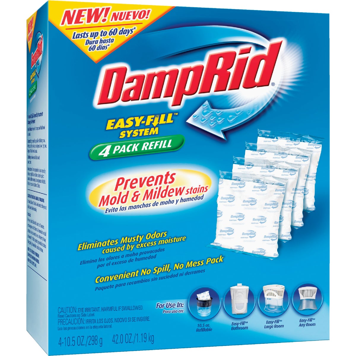 DampRid Easy-Fill Moisture Absorber Refill