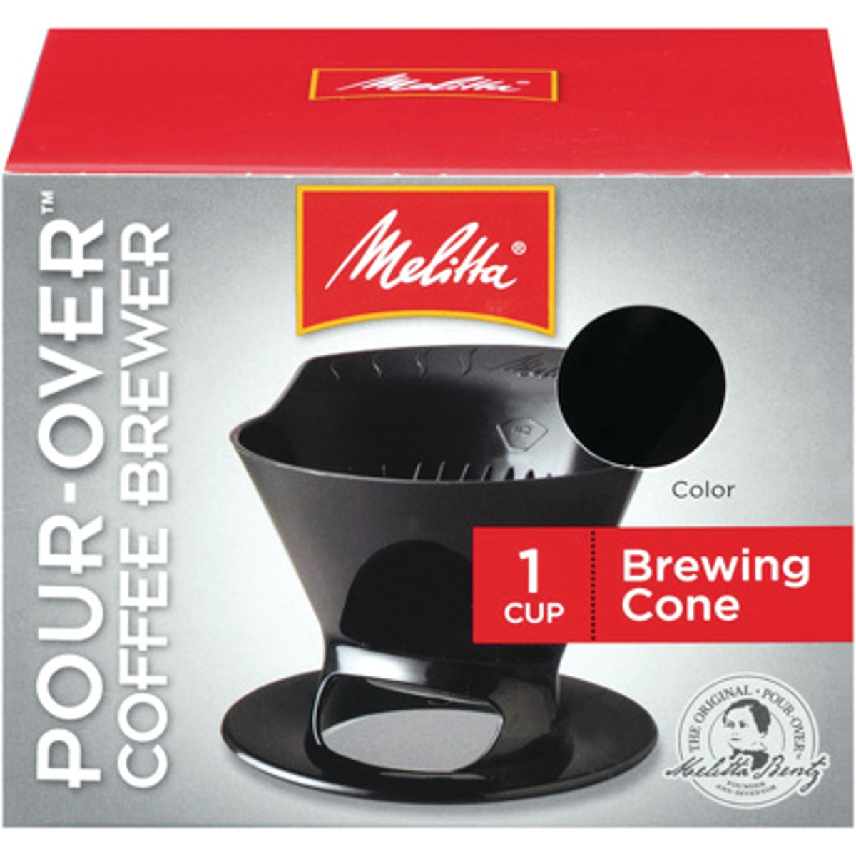 Melitta Pour-Over Coffee Brewer Filter Cone