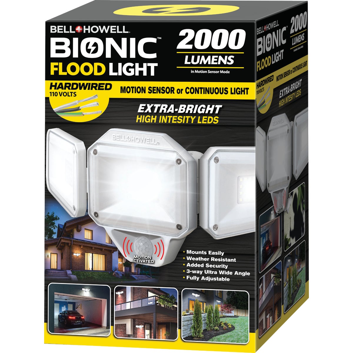 Bell+Howell Bionic Floodlight Hardwired
