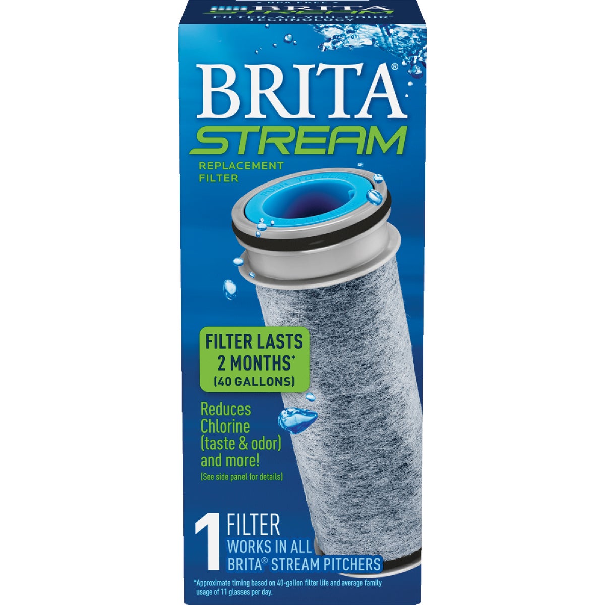 Brita Stream Pitcher Filter-As-You-Pour Filter