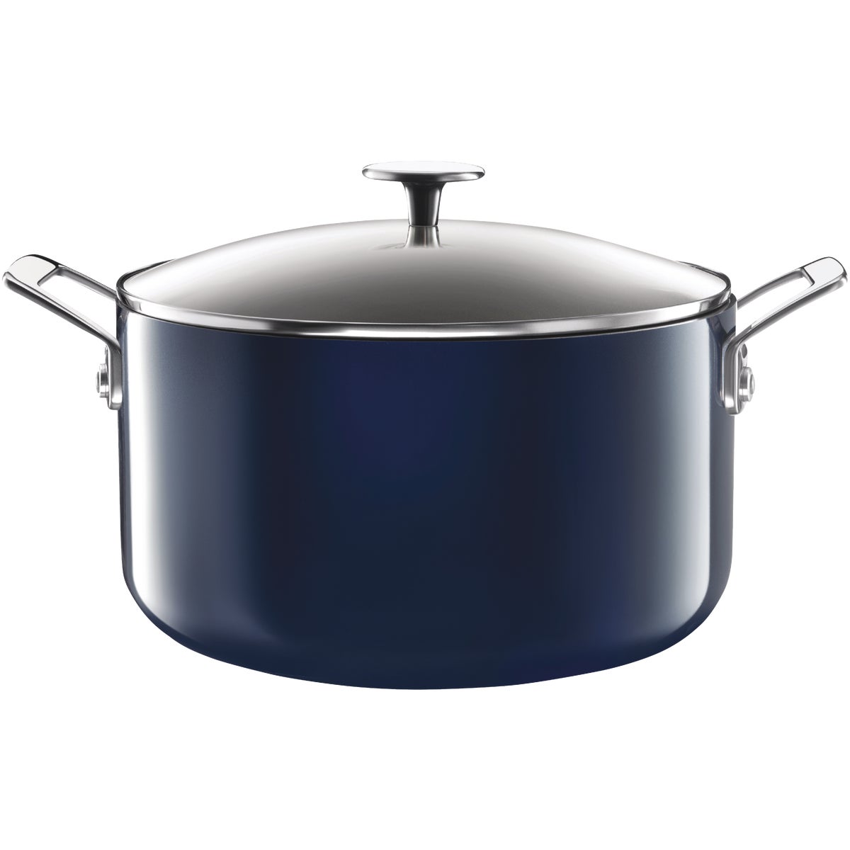 GraniteStone Diamond 5 Qt. Blue Non-Stick Stockpot