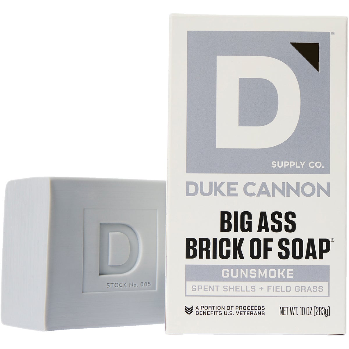 Duke Cannon 10 Oz. Gun Smoke Big Ass Brick of Soap