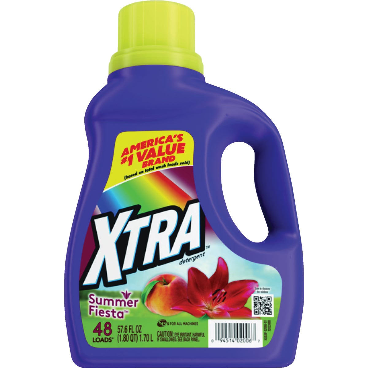 Xtra 57.6 Oz. Summer Fiesta Liquid Laundry Detergent