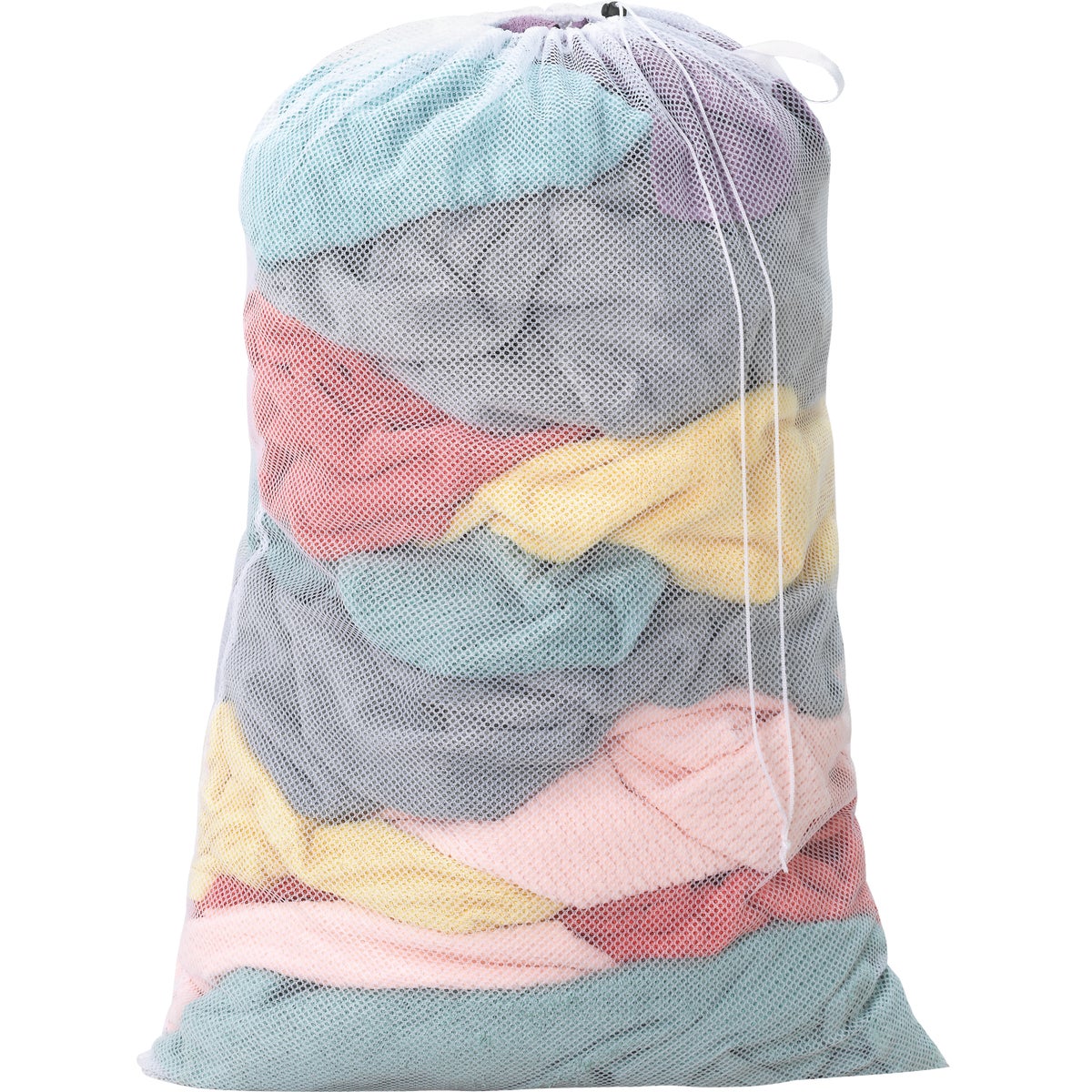 Whitmor 24 In. x 36 In. White Mesh Laundry Bag