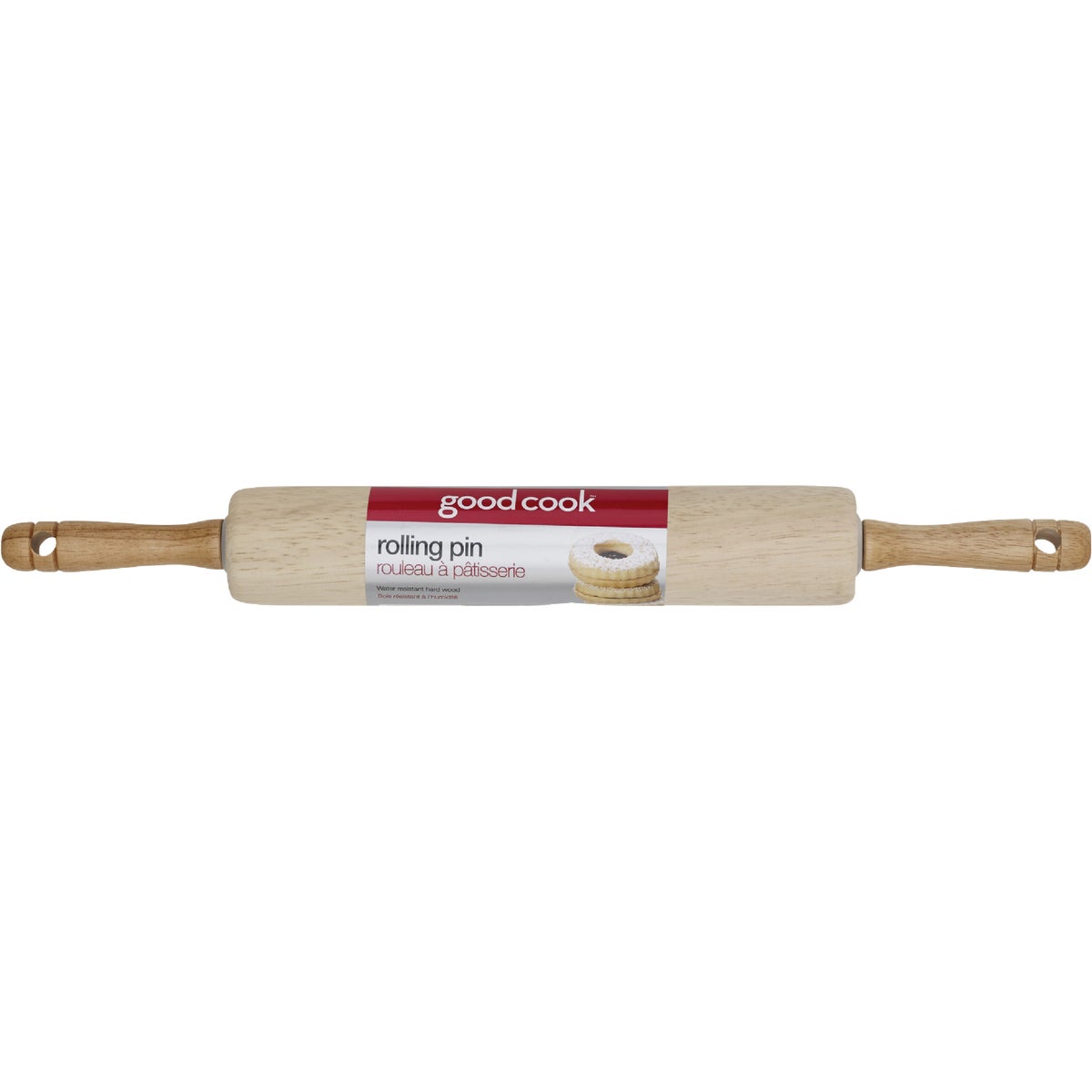 Goodcook 10 In. x 2 In. Wood Rolling Pin
