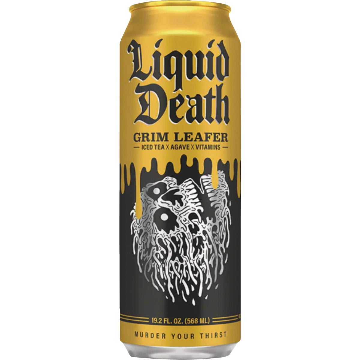 Liquid Death 19.2 Oz. Grim Leafer Iced Tea