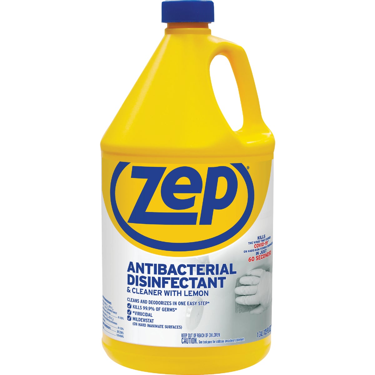 Zep 128 Oz. Lemon Antibacterial Disinfectant All-Purpose Cleaner