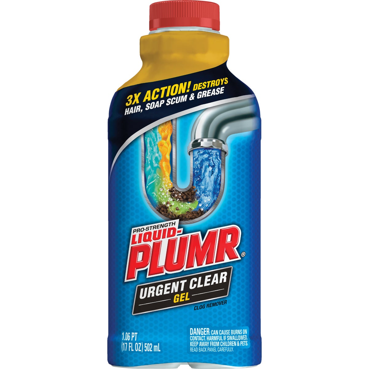 Liquid-Plumr Urgent Clear Pro-Strength Drain Cleaner