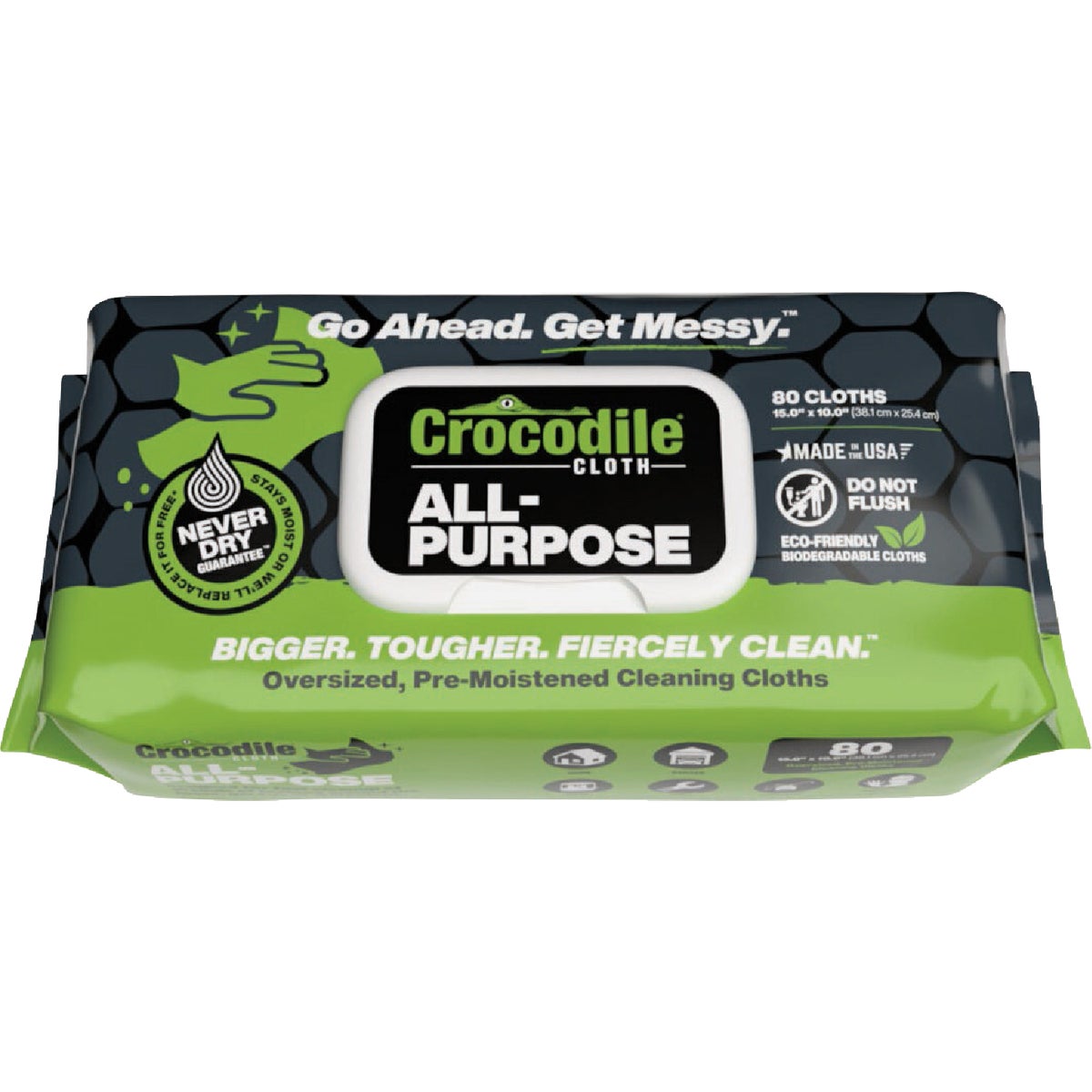 Crocodile Cloth All-Purpose Household Cleaning Wipe (80-Count)