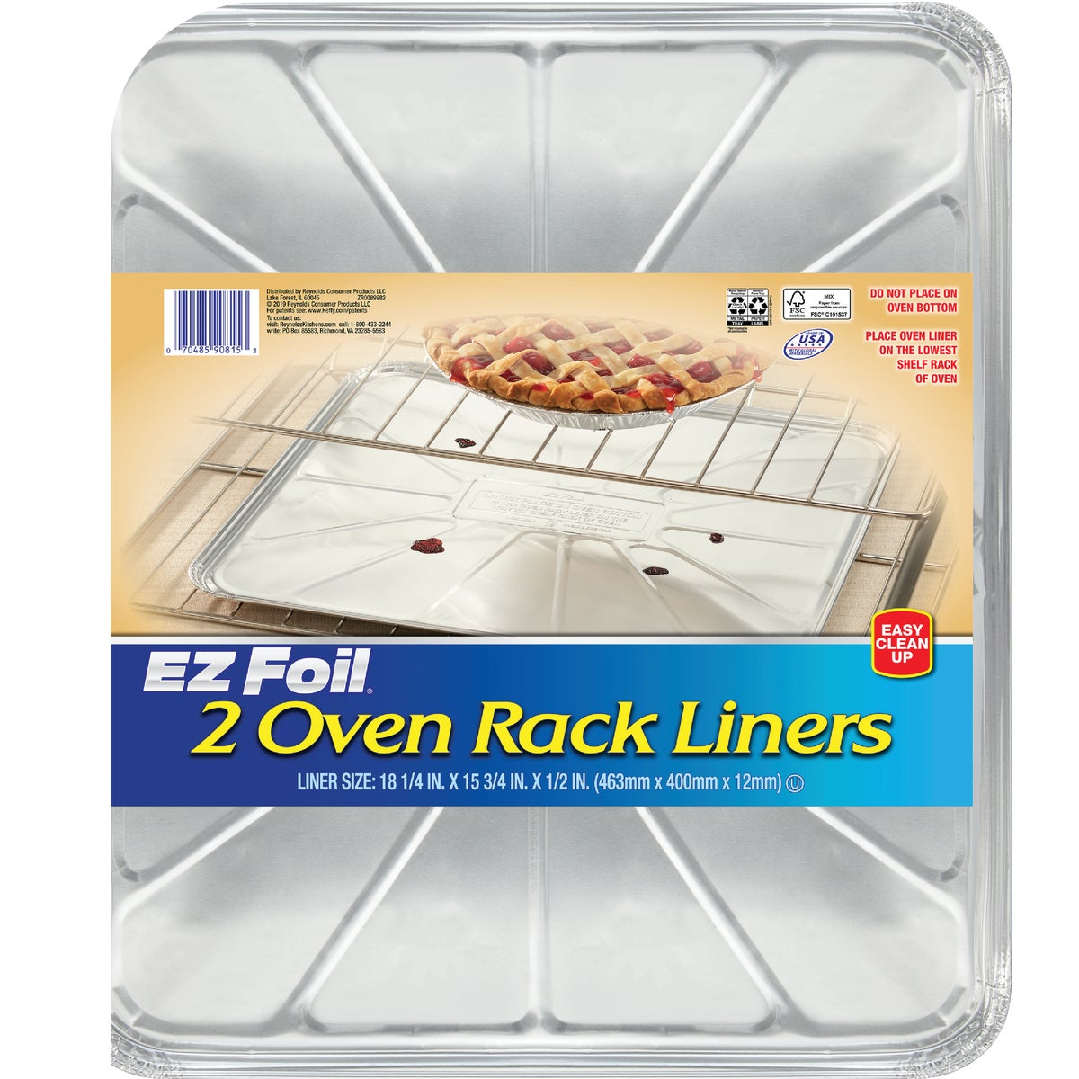 EZ Foil Oven Rack Liner