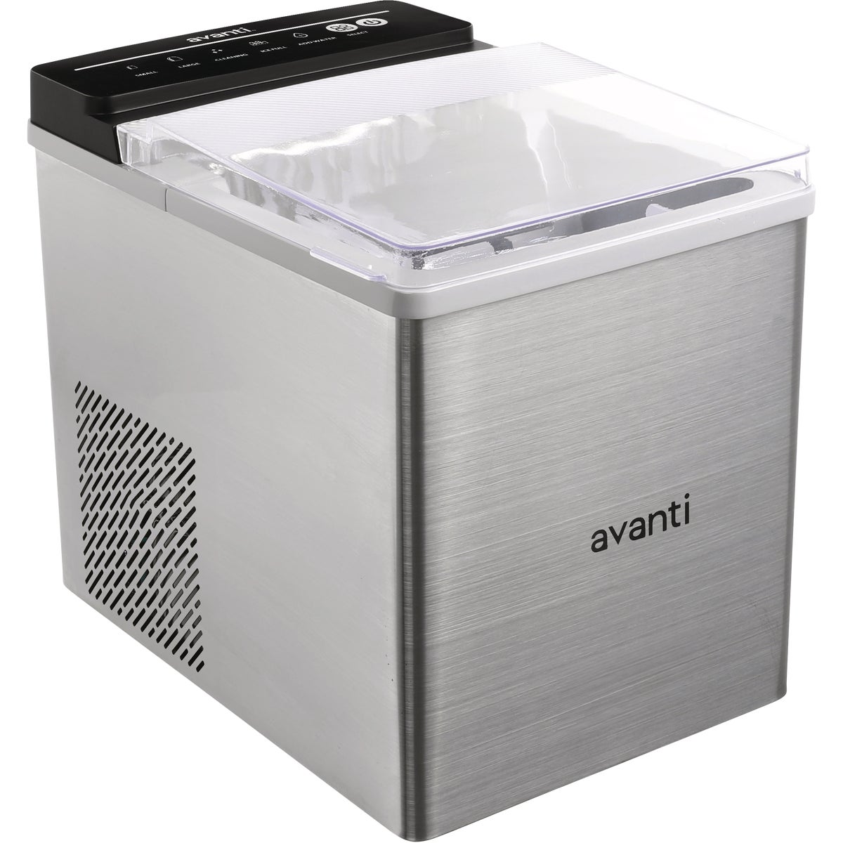 Avanti 33 Lb. Stainless Steel Portable Countertop Bullet Ice Maker